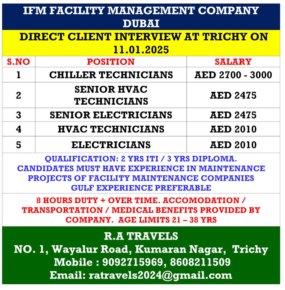 IFM FACILITY MANAGEMENT COMPANY   DUBAI