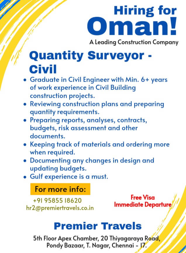 Hiring for the Oman country