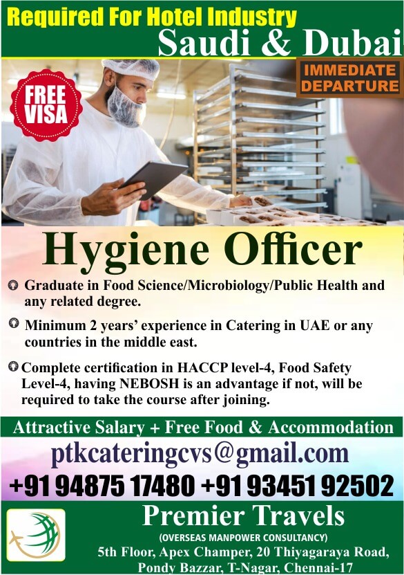 Urgent requirement for Oman