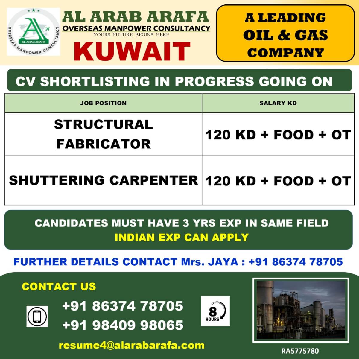 CV SHORTLISTING PROCESS GOING ON