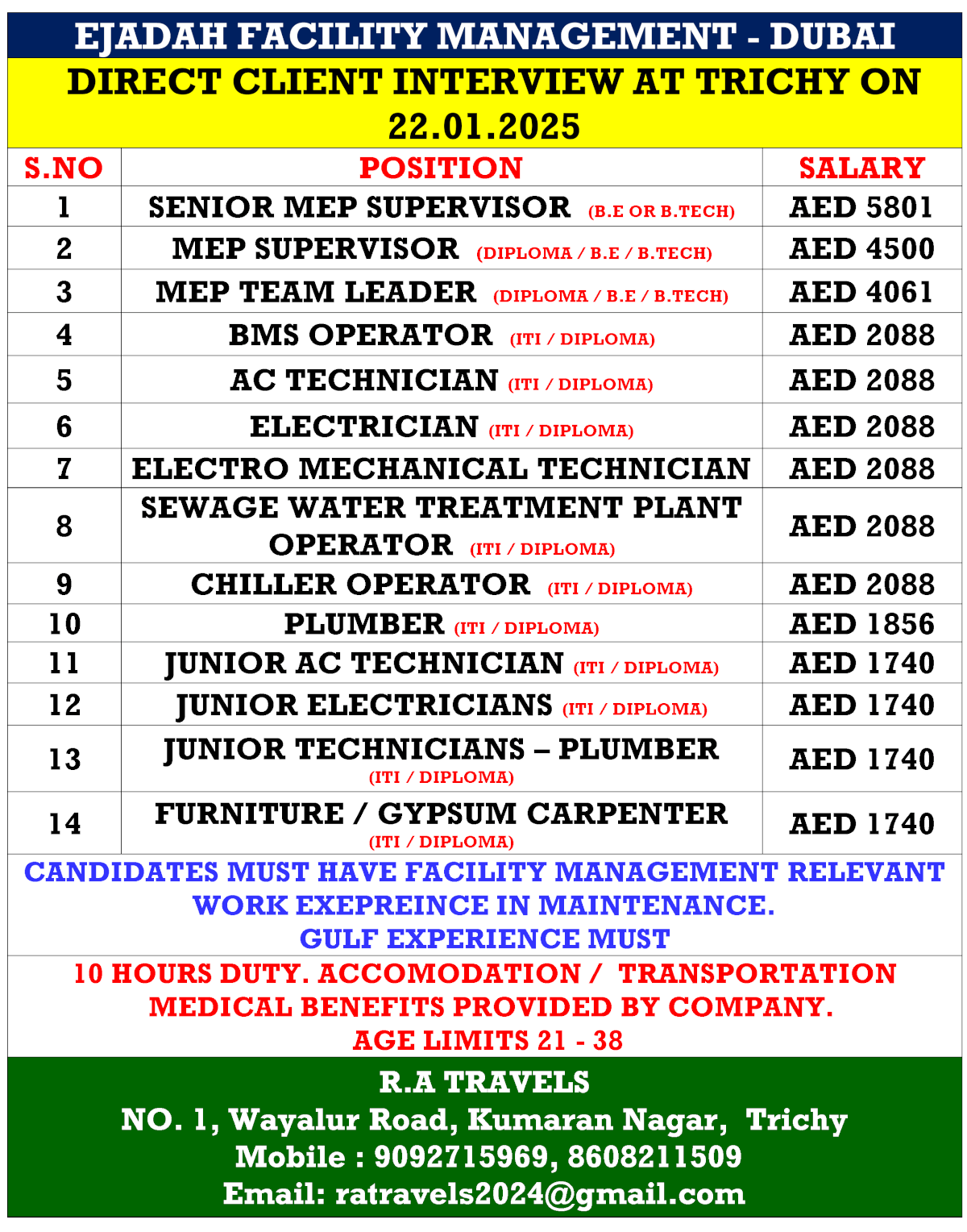 EJADAH FACILITY MANAGEMENT - DUBAI