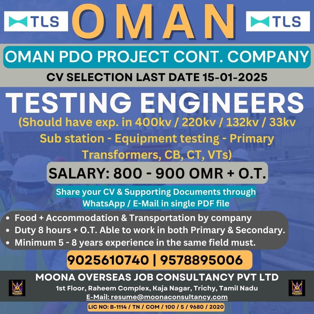 OMAN PDO PROJECT CONT COMPANY