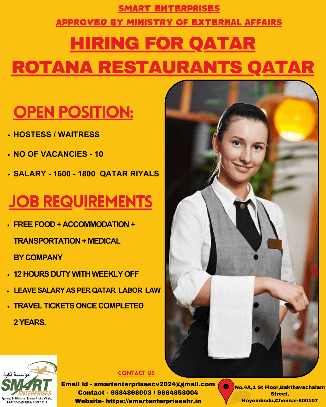 URGENT REQUIREMENT FOR QATAR