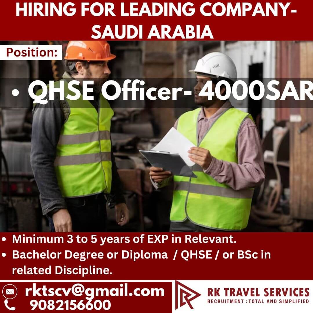 HIRING FOR LEADING COMPANY