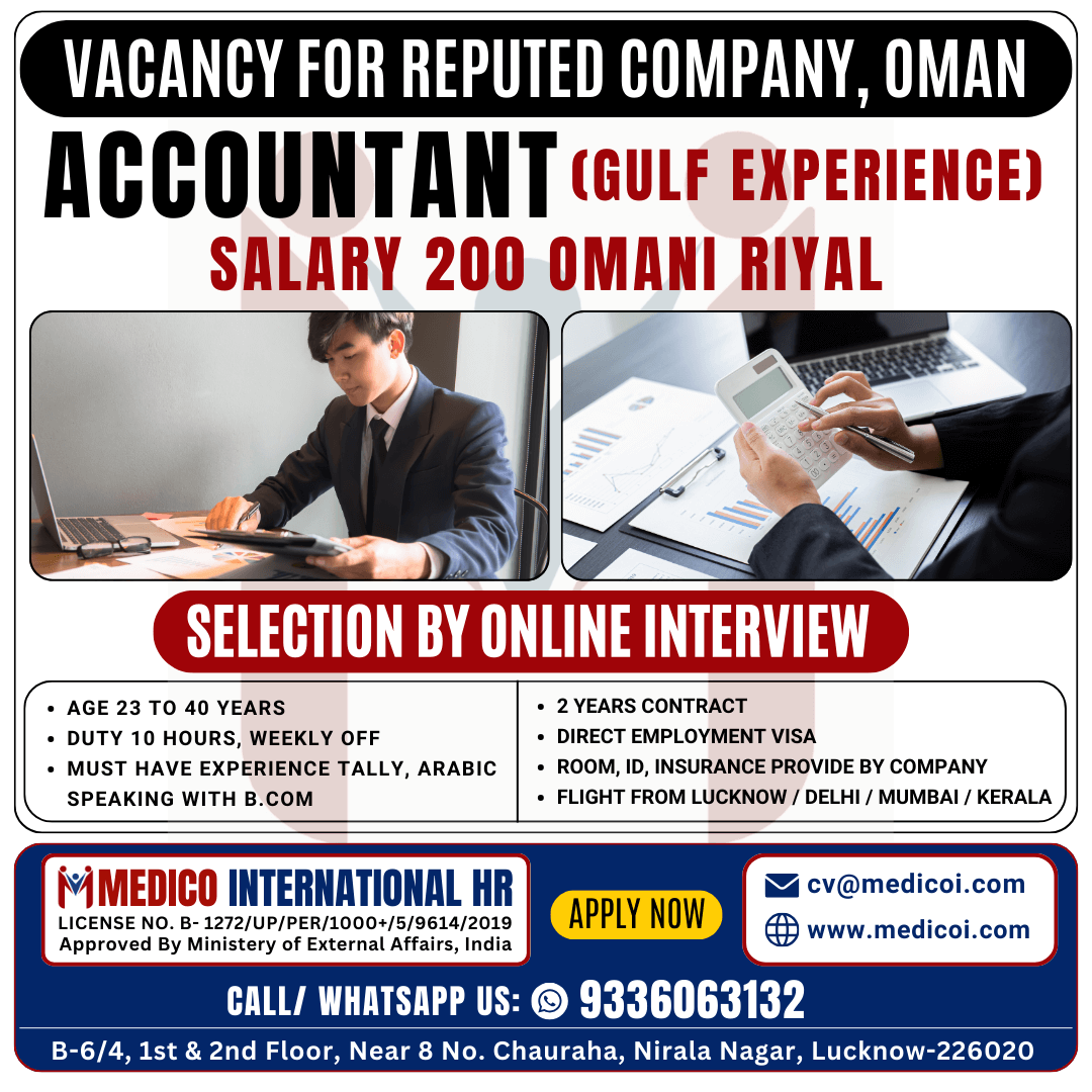 Accountant - Gulf Experience