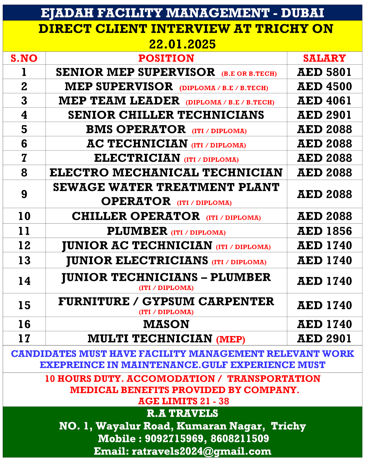 EJADAH FACILITY MANAGEMENT - DUBAI