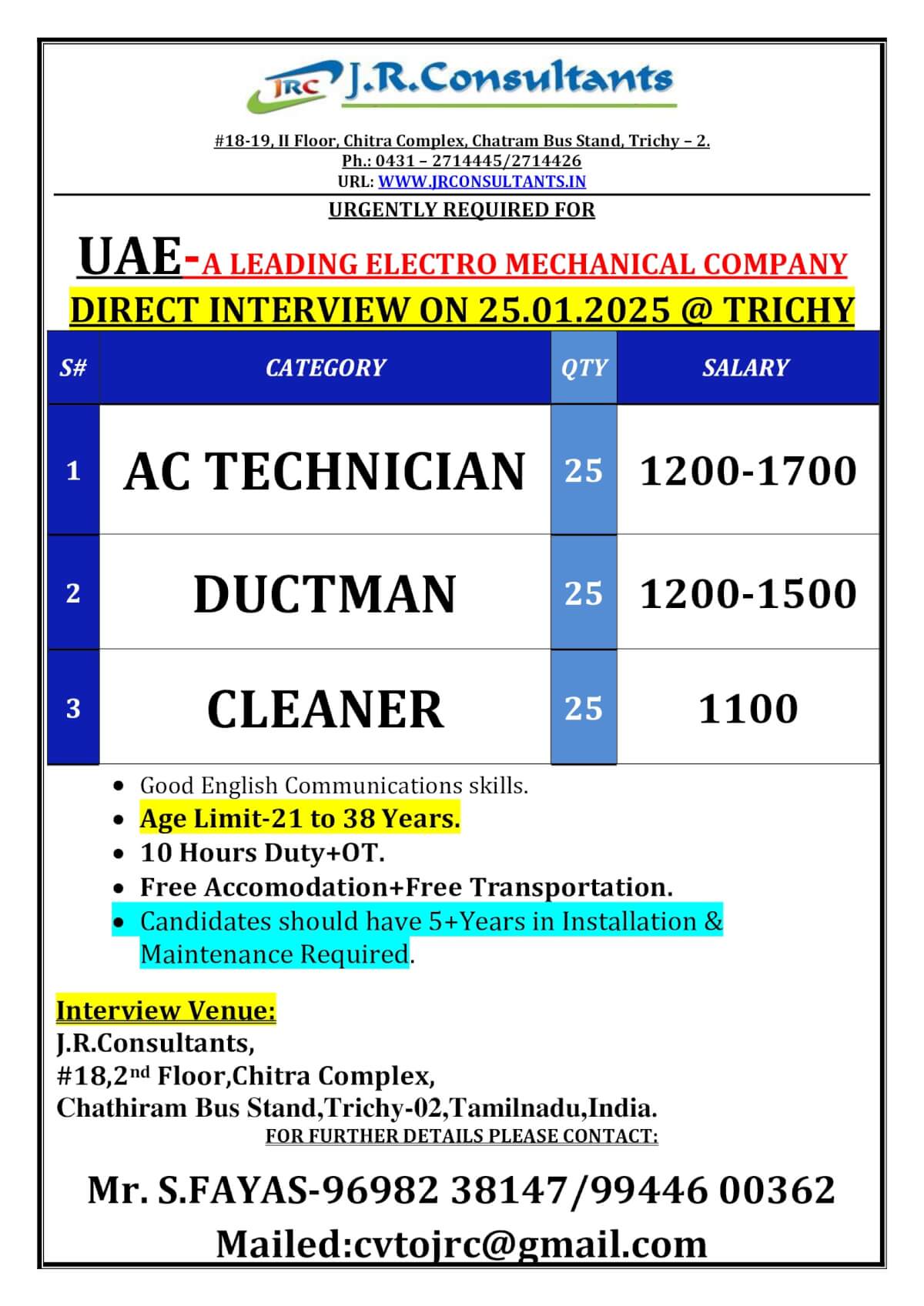 DUBAI- A LEADING ELECTROMECHANICAL COMPANY