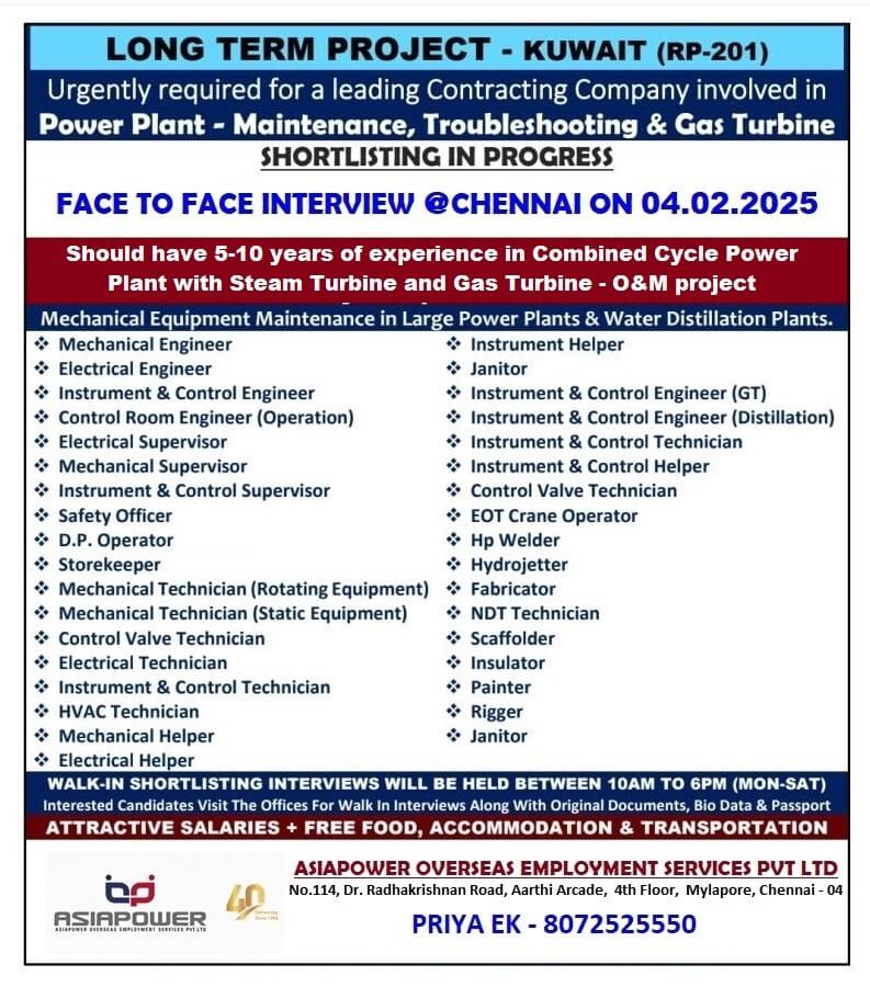 Client Interview in Chennai on 04.02.2025