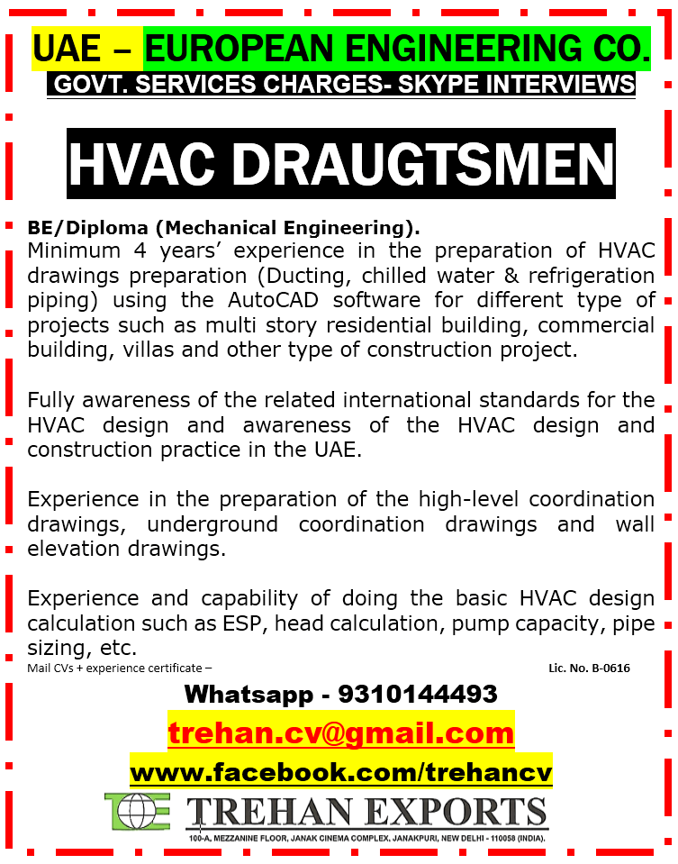 HVAC DRAUGHTSMEN