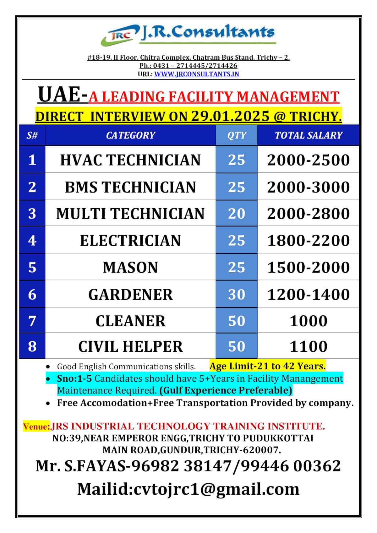 UAE-A LEADING FACILITY MANAGEMENT COMPANY