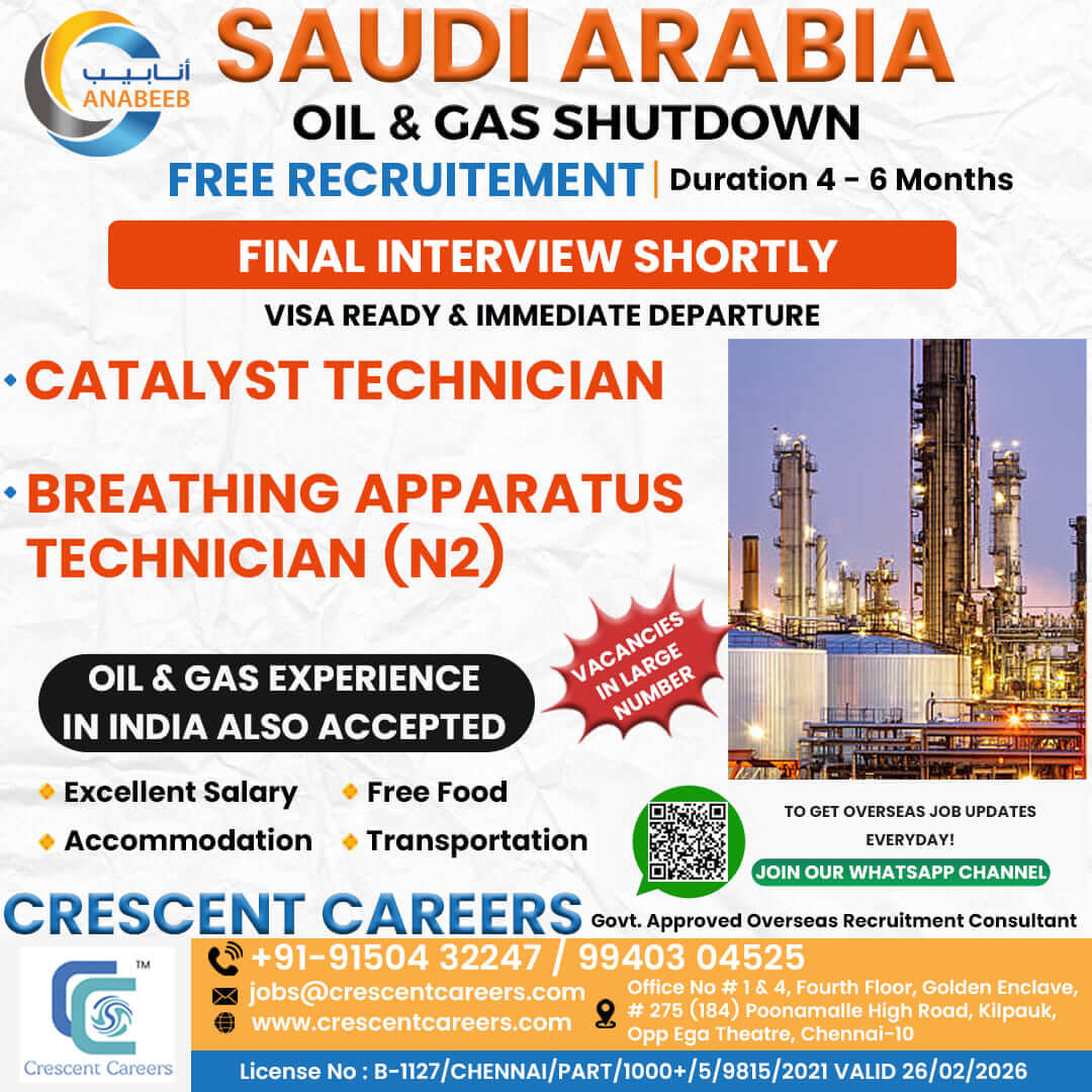 CATALYST TECHNICIAN / BREATHING APPARATUS TECHNICIAN