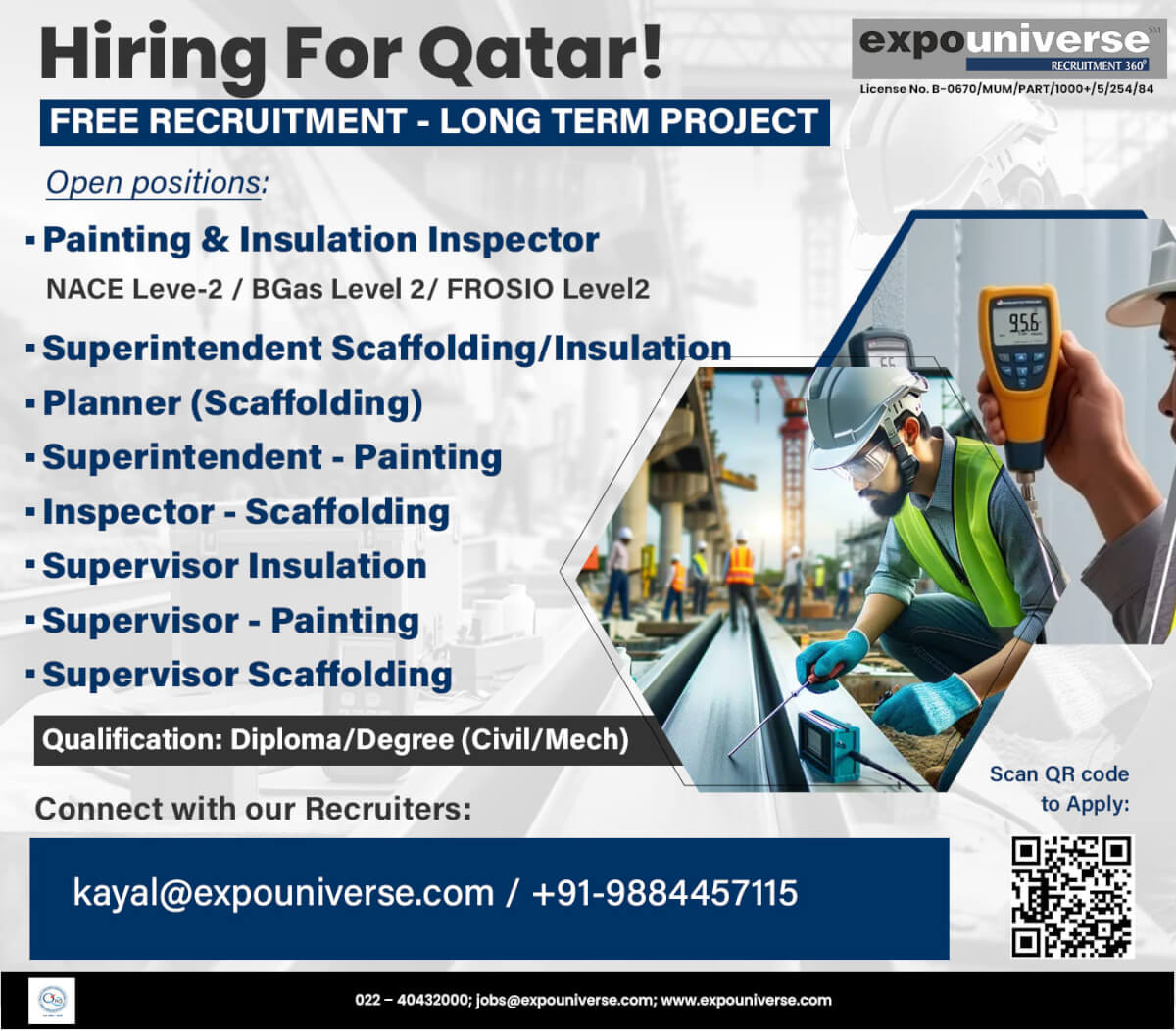 "Long-Term Job Opening in Qatar"