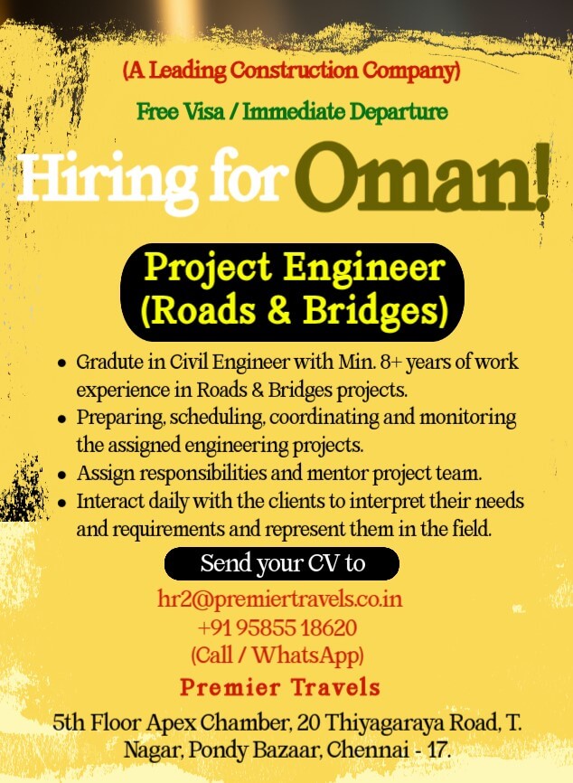 Hiring for Oman country