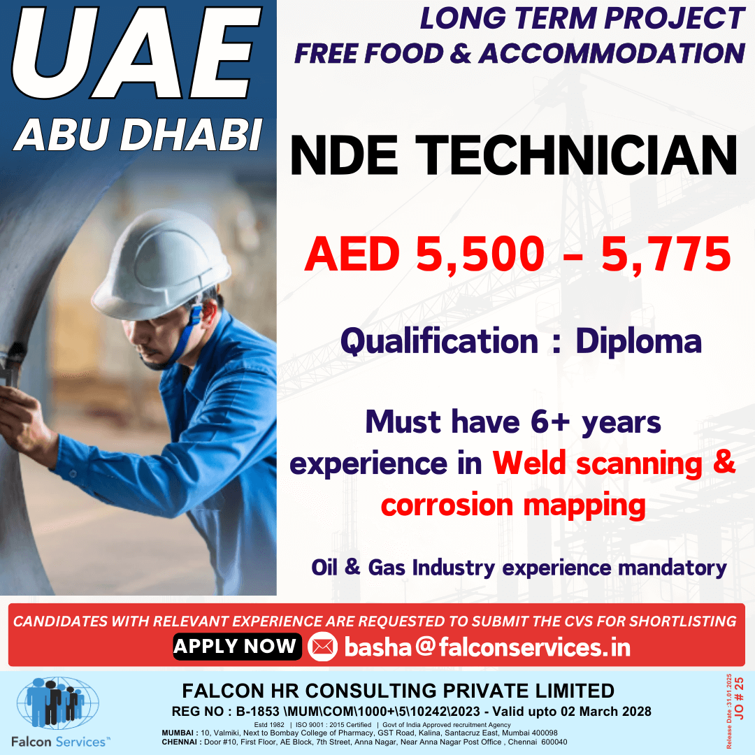 URGENT REQUIREMENT FOR KUWAIT