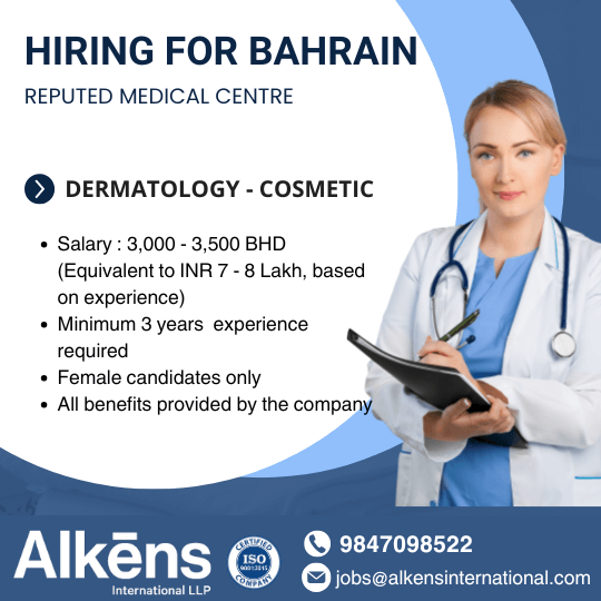 HIRING FOR BAHRAIN