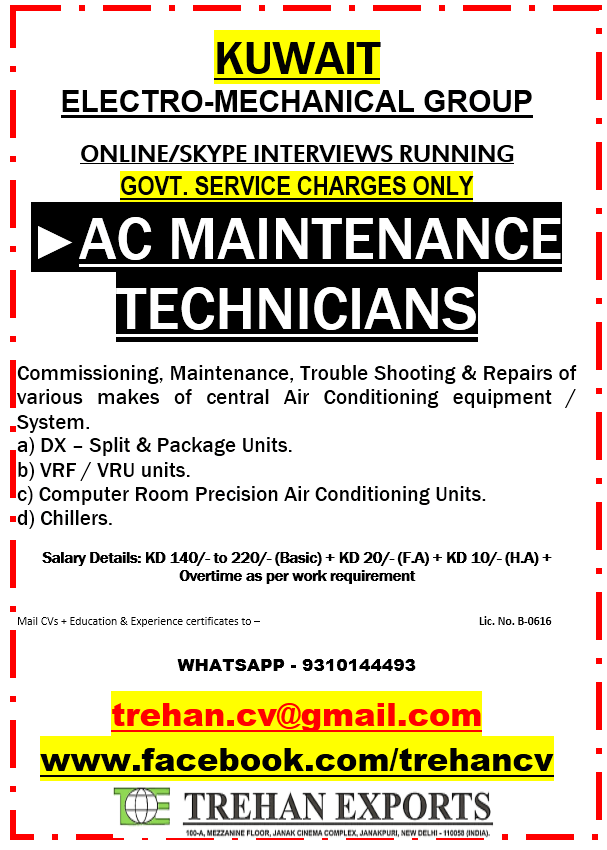 A.C. TECHNICIANS