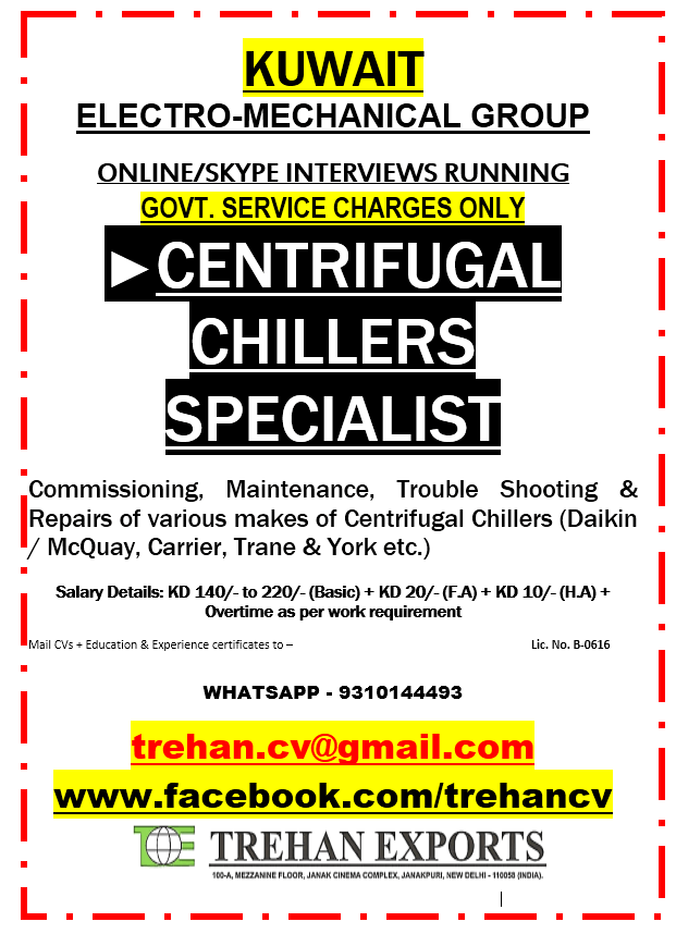 CENTRIFUGAL CHILLER SPECIALIST