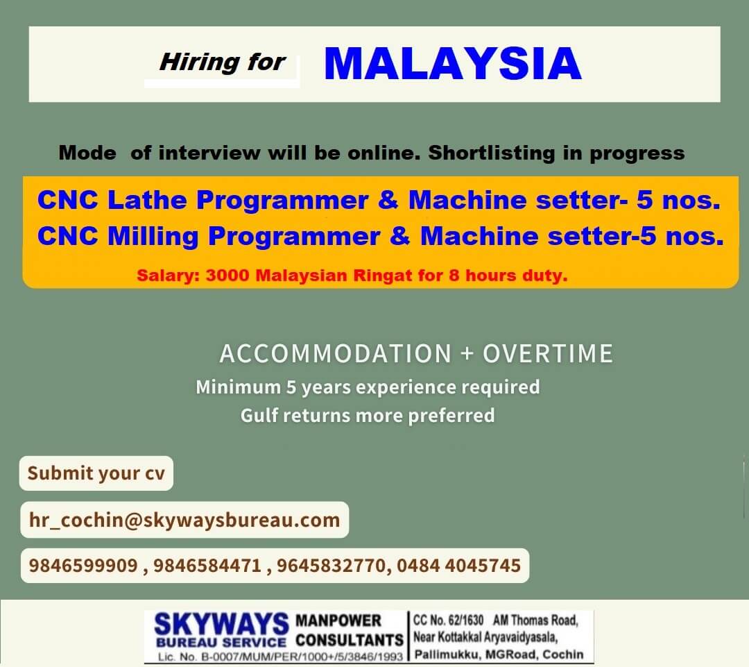 CNC Lathe & Milling programmer