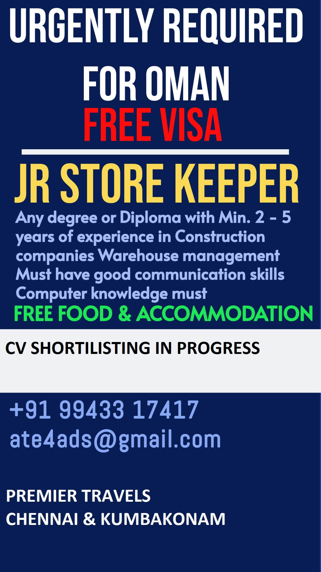 Store Keeper