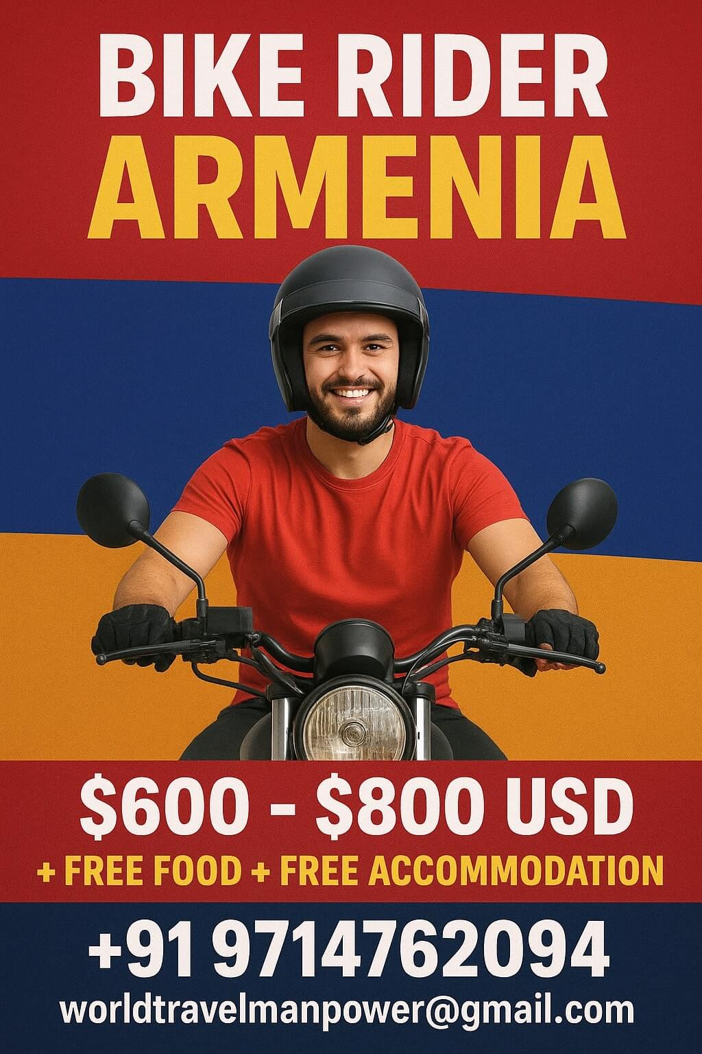 WE ARE HIRING FOR REPUTED COMPANY IN ARMENIA