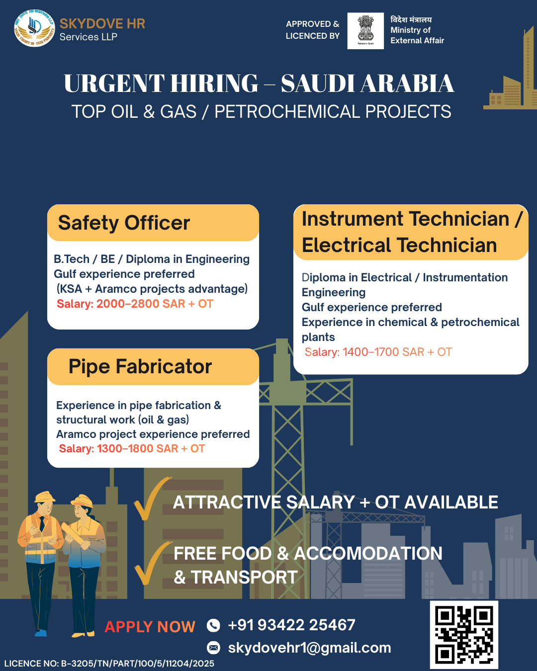 TOP OIL & GAS / PETROCHEMICAL PROJECTS RELESE JOB VACANCY IN SAUDI ARABIA TOP OIL & GAS / PETROCHEMICAL PROJECTS RELESE JOB VACANCY IN SAUDI ARABIA