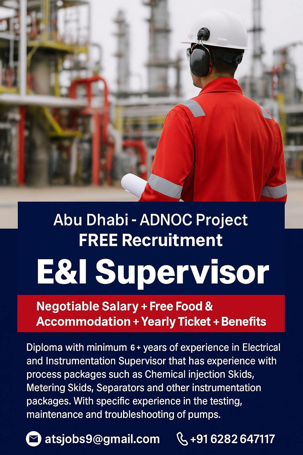 FREE RECRUITMENT - E&I SUPERVISOR