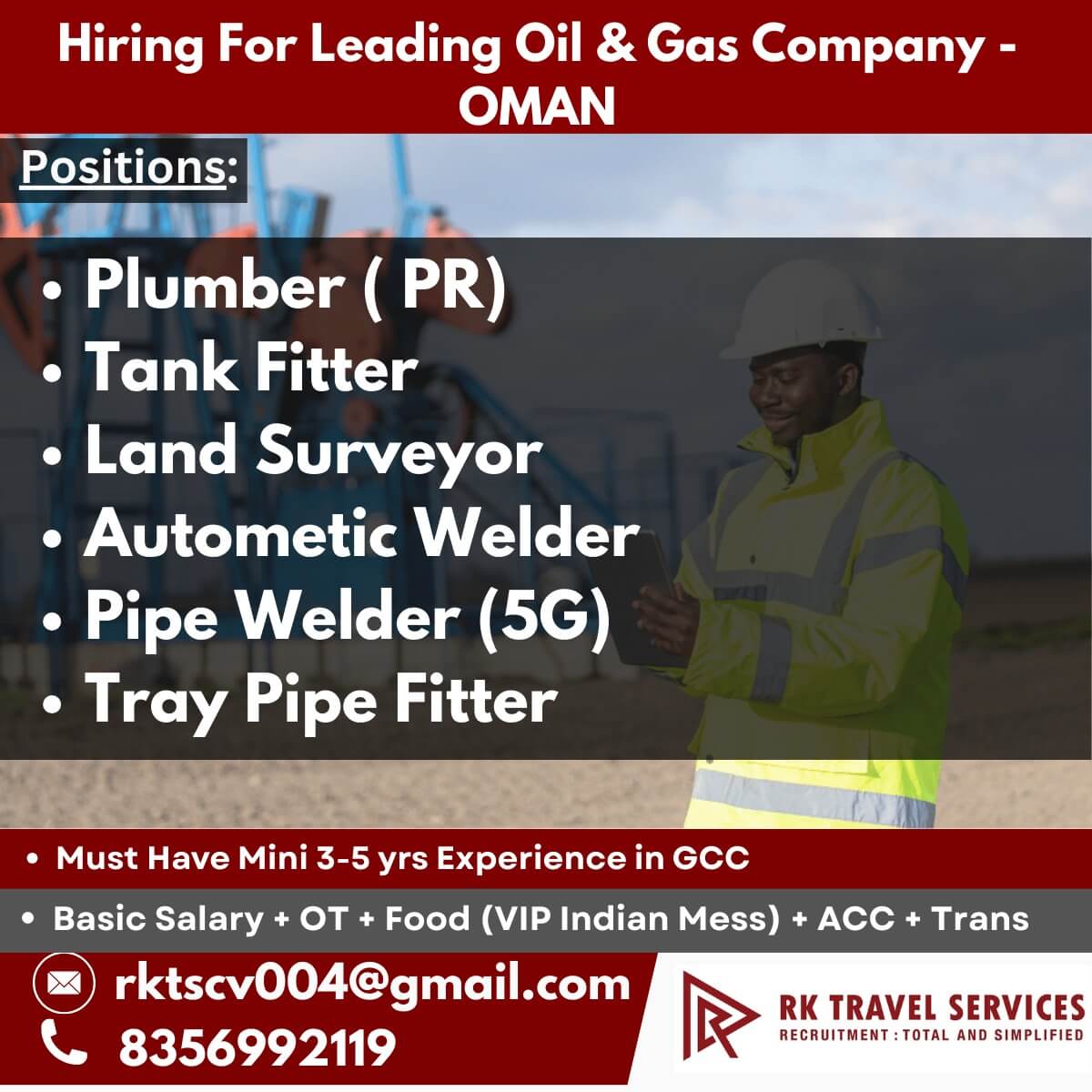 Hiring For Leading Oil & Gas Company - Hiring For Leading Oil & Gas Company -