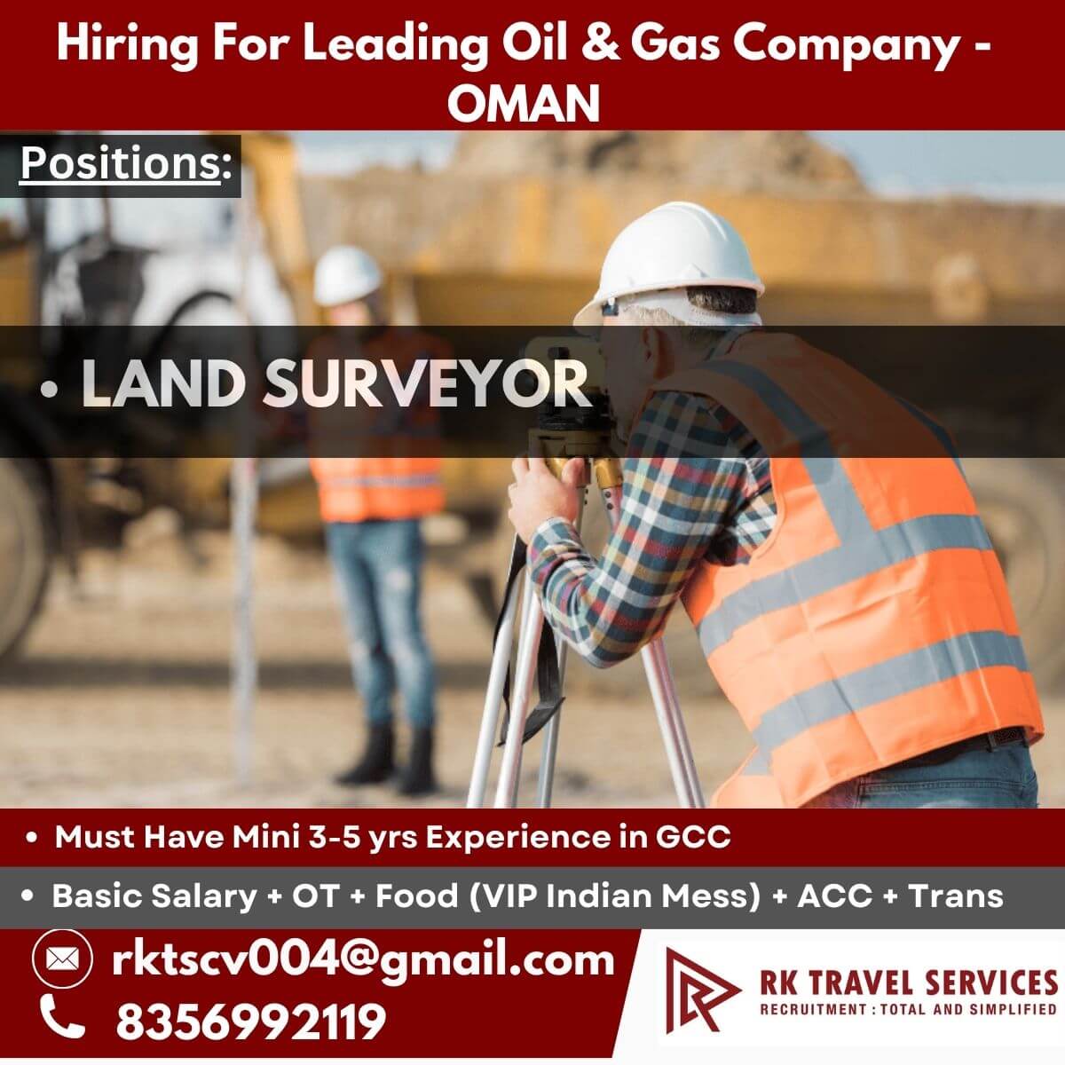 Hiring For Leading Oil & Gas Company - OMAN