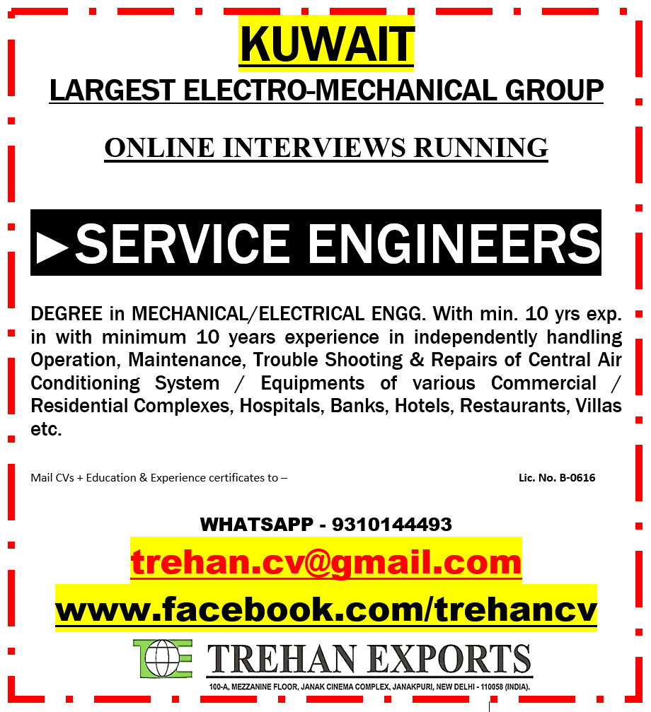 SERVICE ENGINEERS