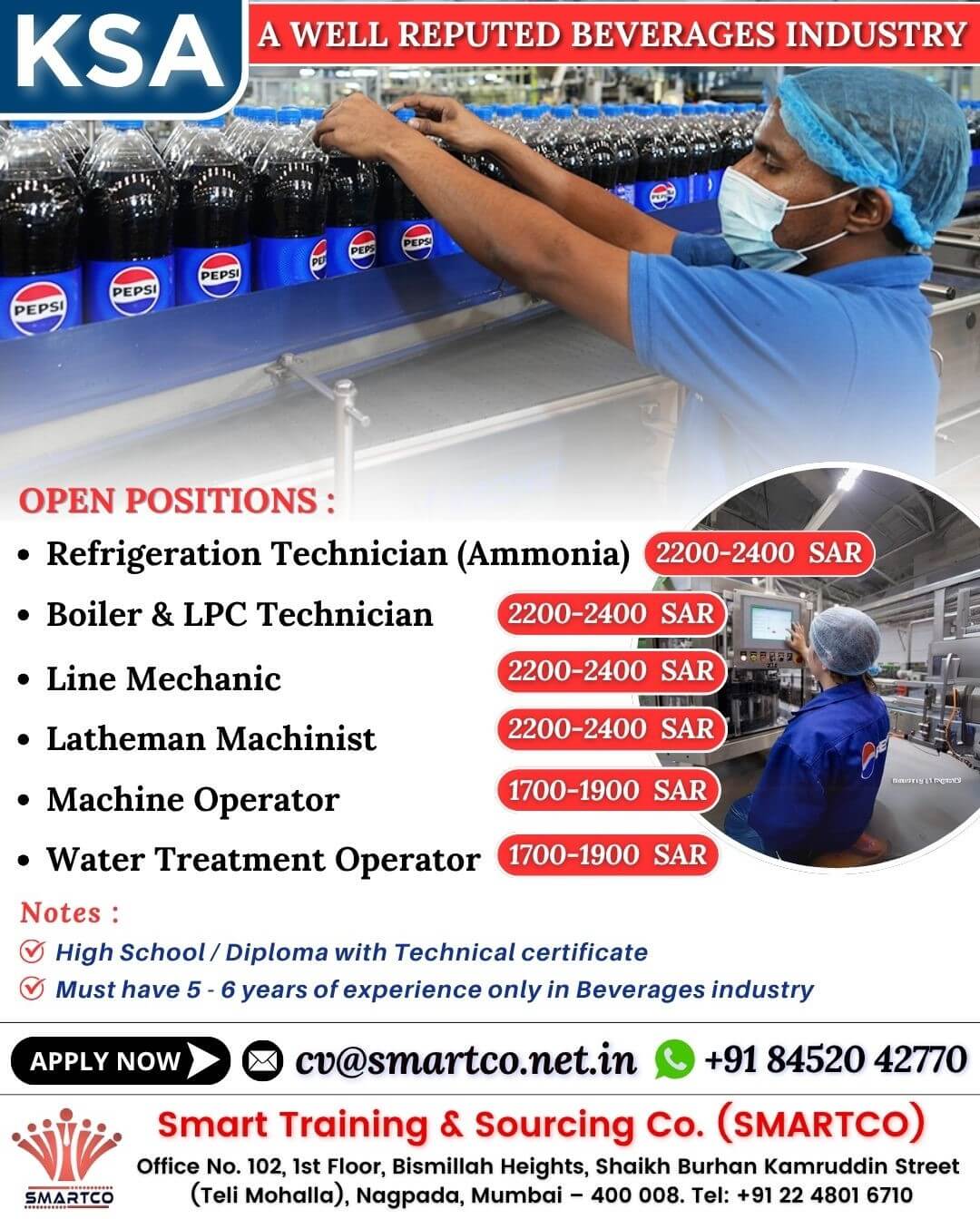 A WELL REPUTED BEVERAGES INDUSTRY