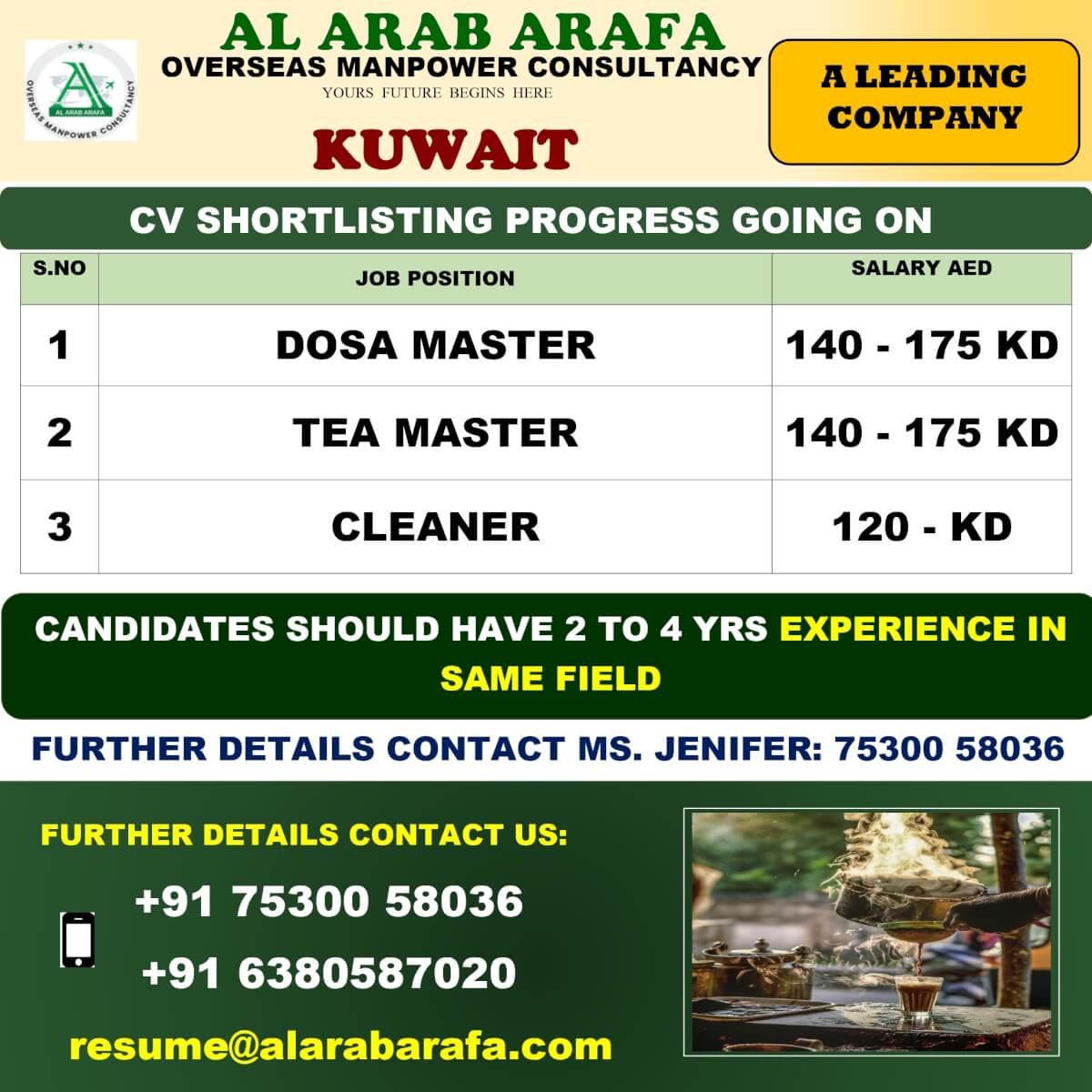 CV SHORTLIST PROCESS GOING ON