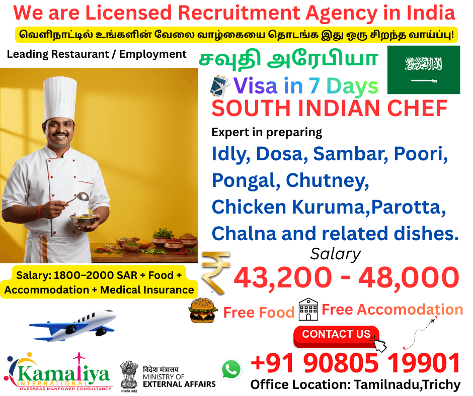 SOUTH INDIAN CHEF SOUTH INDIAN CHEF