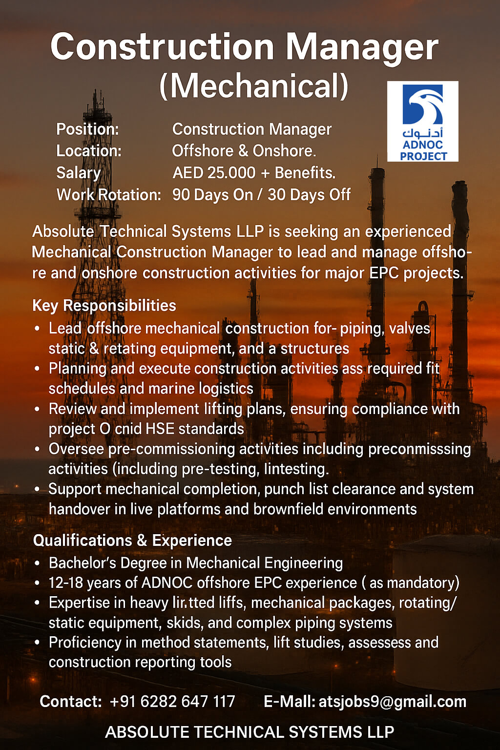 Construction Manager