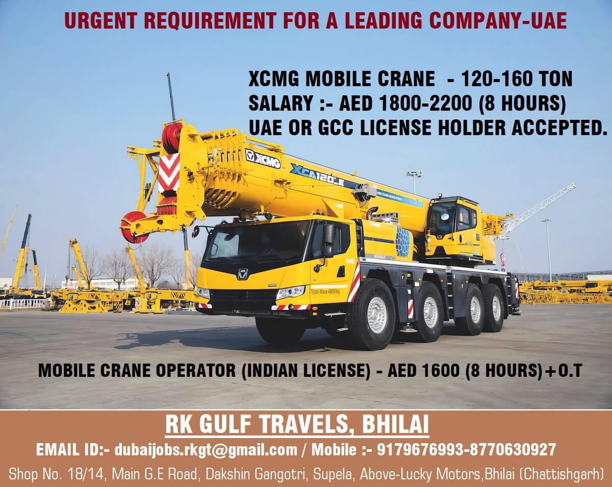 HIRING FOR A LEADING CONSTRUCTION COMPANY - UAE