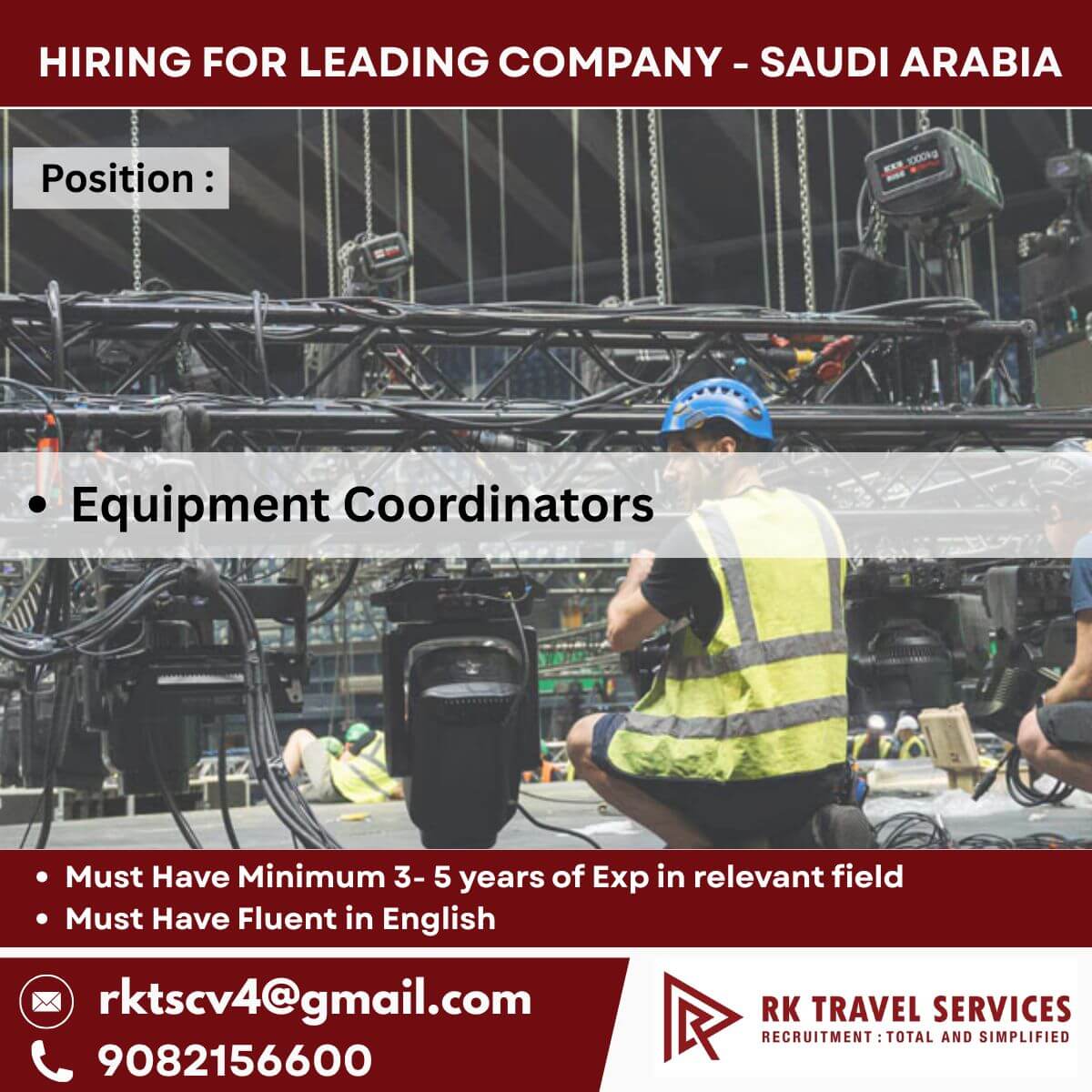 HIRING FOR LEADING COMPANY - SAUDI ARABIA HIRING FOR LEADING COMPANY - SAUDI ARABIA