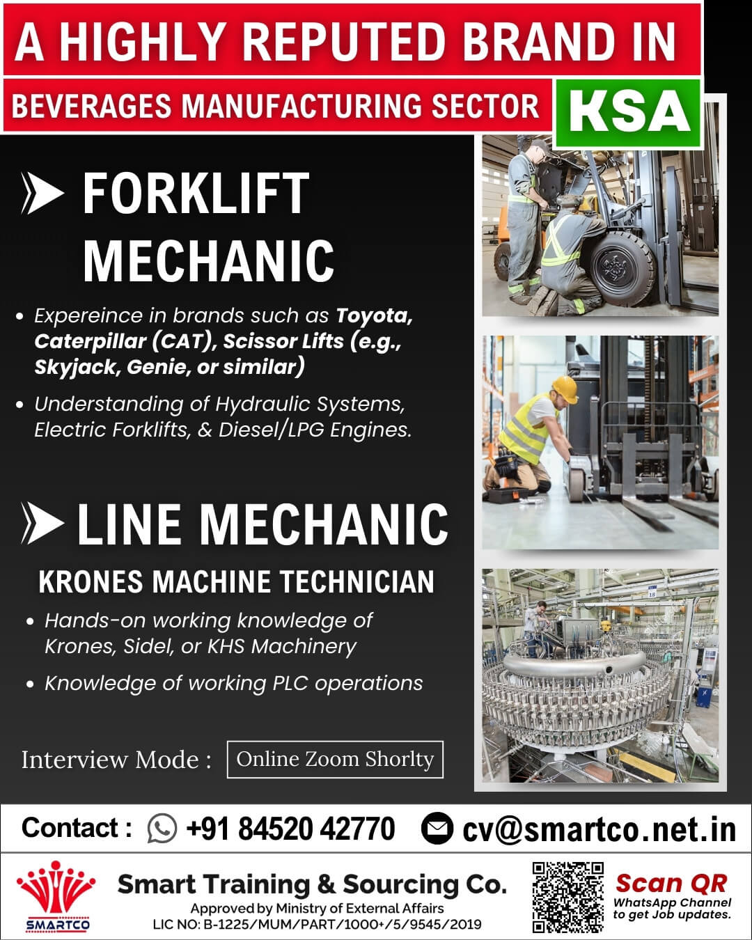 A HIGHLY REPUTED BRAND IN BEVERAGES MANUFACTURING SECTOR KSA