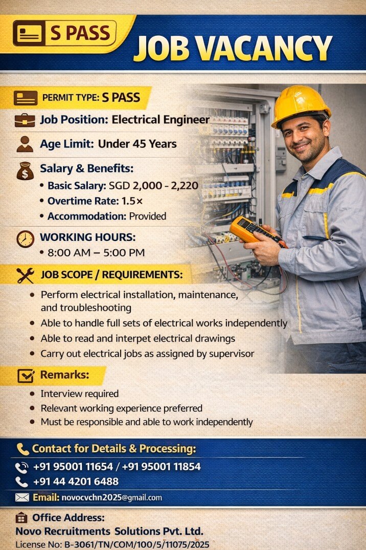 ? Job Position: Electrical Engineer