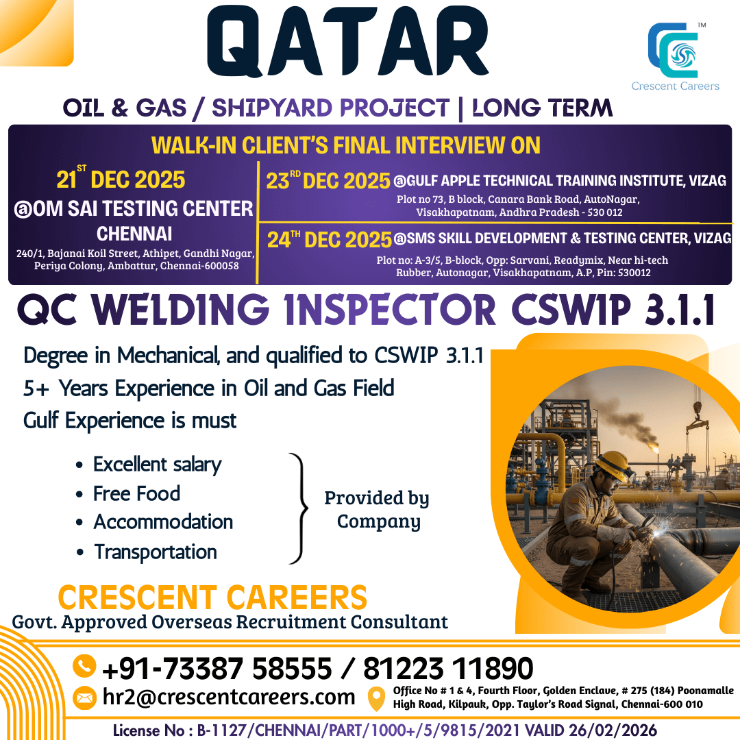 QC WELDING INSPECTOR 3.1.1