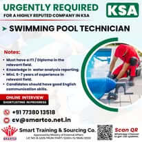 URGENTLY REQUIRED KSA FOR A HIGHLY REPUTED COMPANY IN KSA