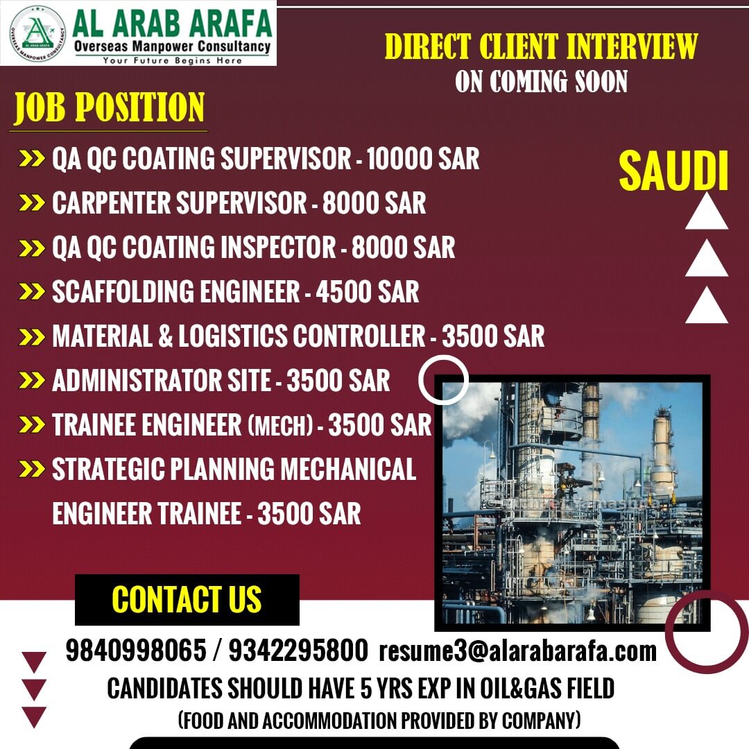 DIRECT CLIENT INTERVIEW COMING SOON @ TRICHY DIRECT CLIENT INTERVIEW COMING SOON @ TRICHY