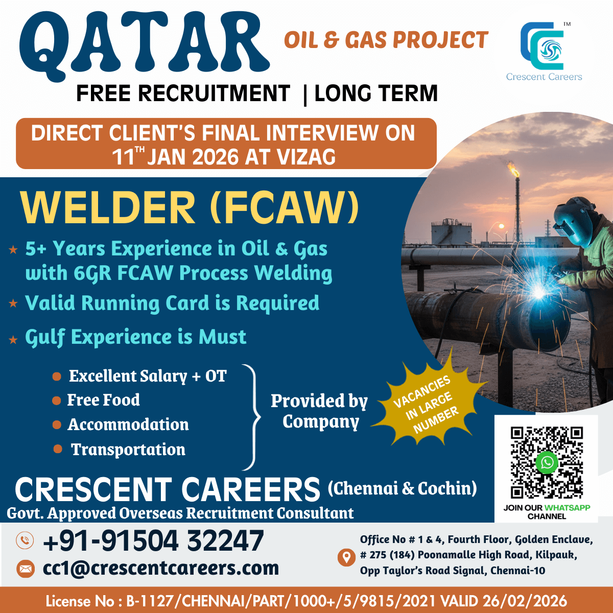 WELDER (FCAW)