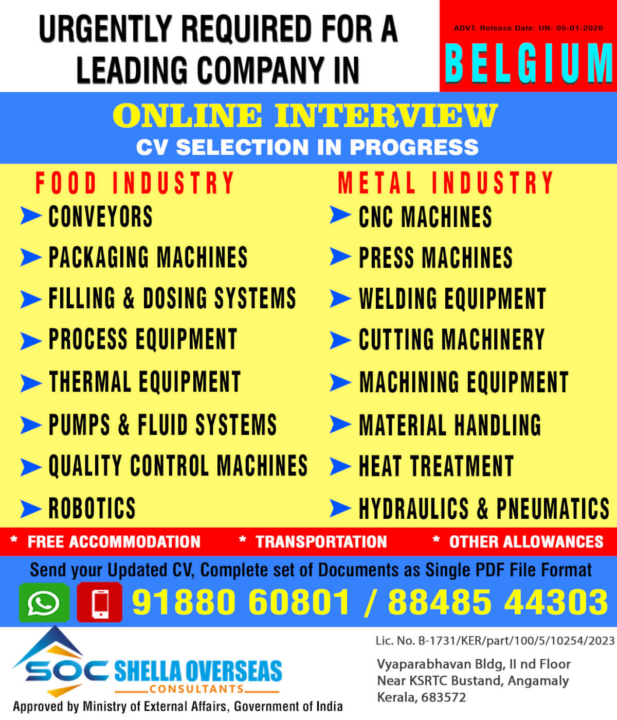 Belgium Job Vacancies Belgium Job Vacancies