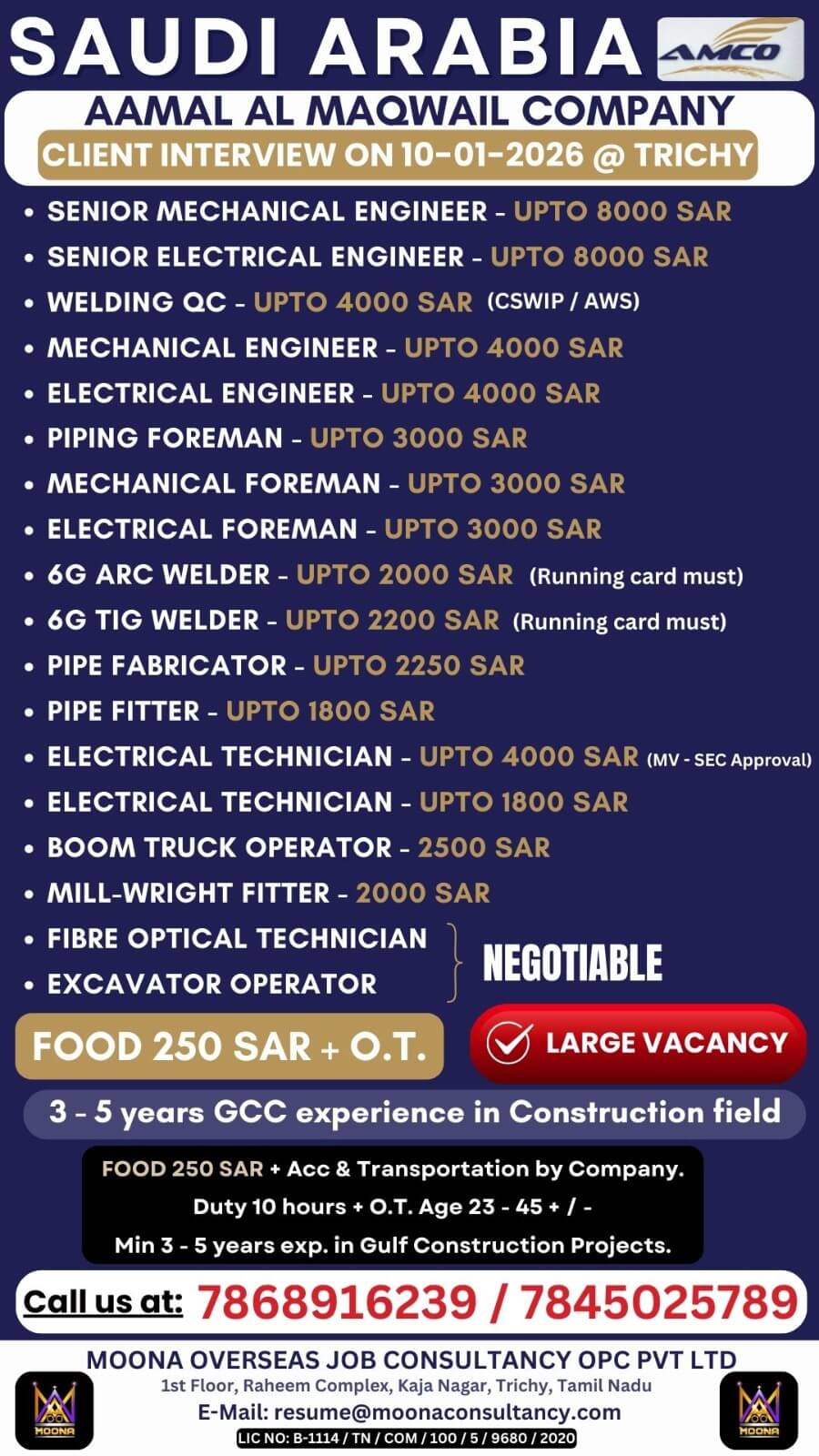 AAMAL AL MAQWAIL COMPANY