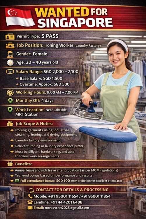 Ironing Worker (Laundry Factory) Ironing Worker (Laundry Factory)