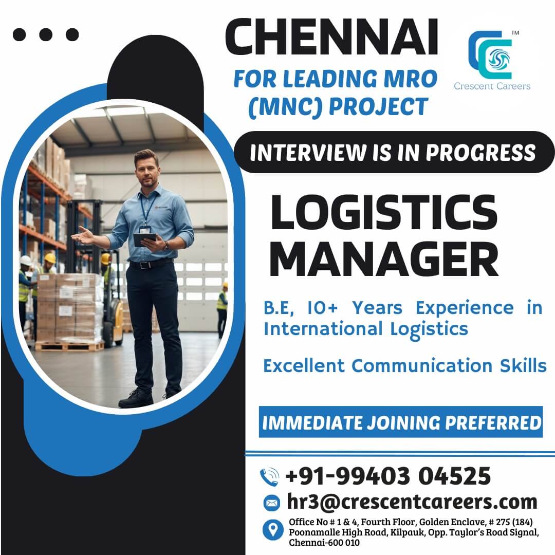 LOGISTICS MANAGER