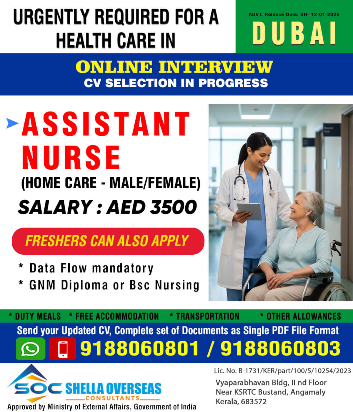 Nurse Job in Dubai