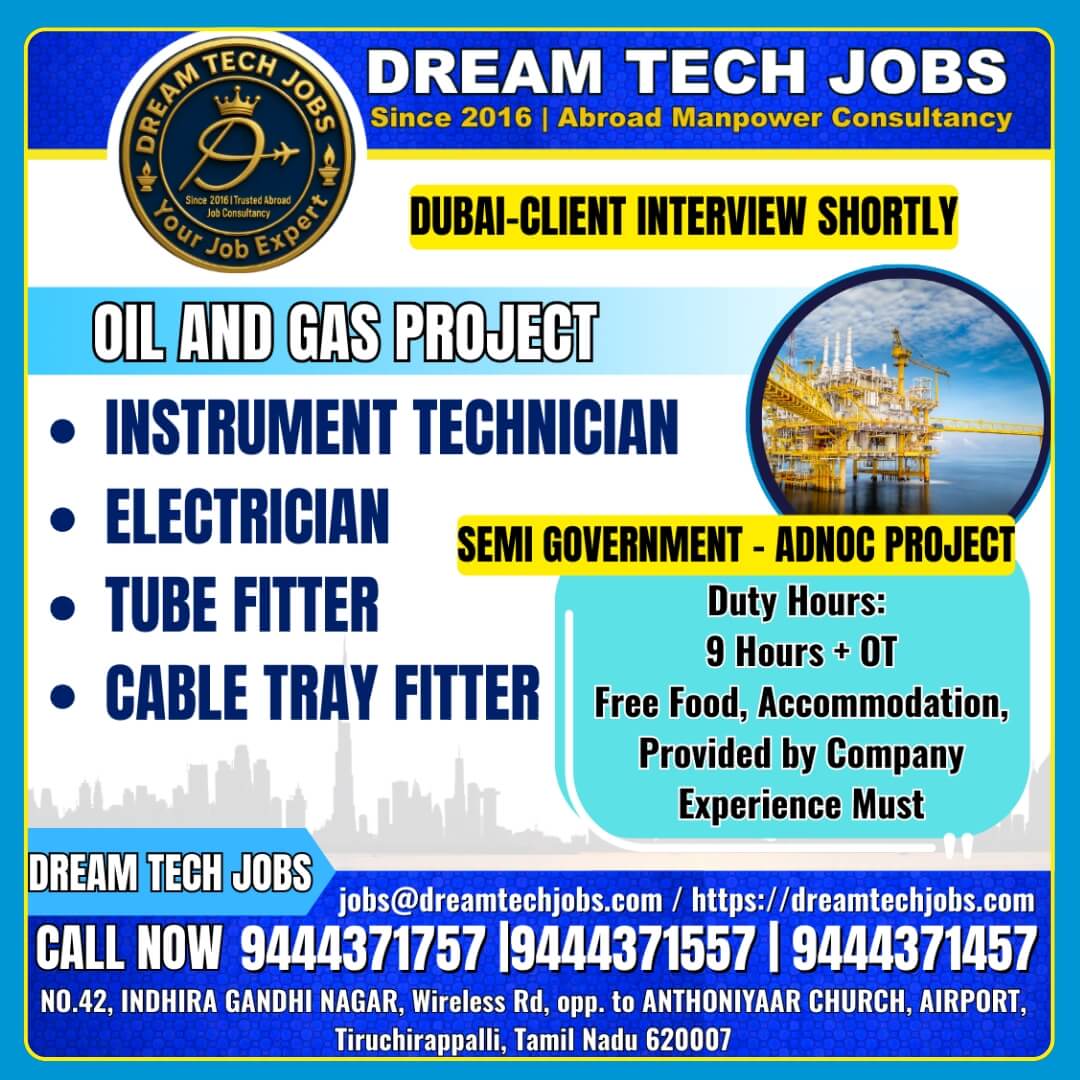 DREAM TECH JOBS WELCOMES YOU !!!