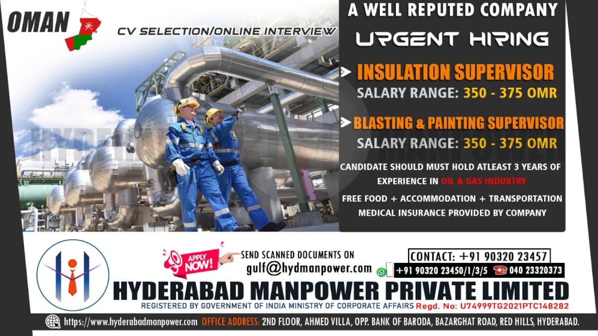 Hiring for Oman Hiring for Oman