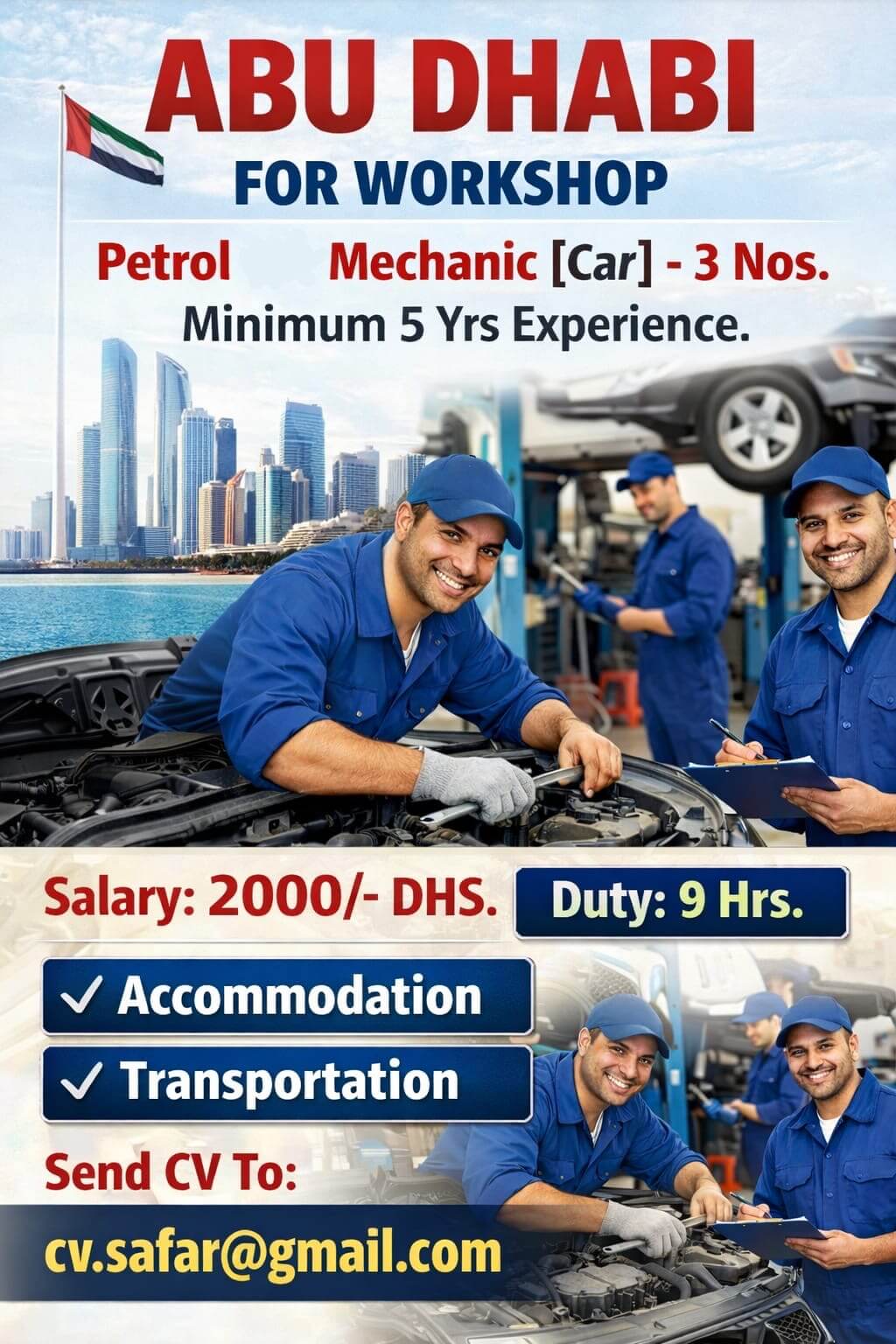 PETROL MECHANIC - CAR MECHANIC