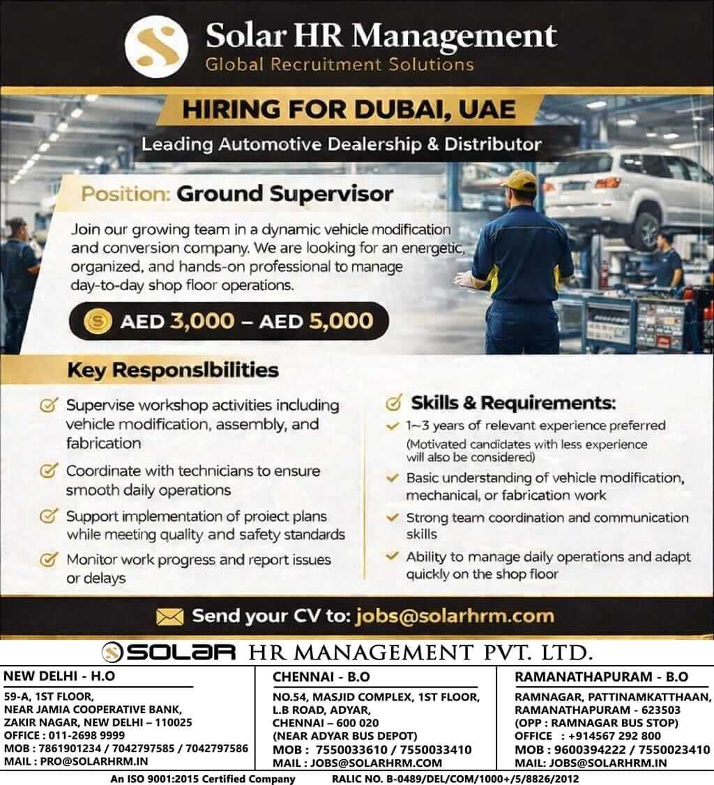 Leading Automotive Dealership & Distributor Company - Dubai, UAE